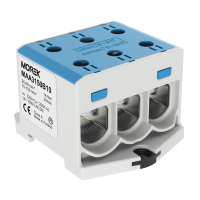 Gnybtas 3xAl/Cu 25-150mm2 1000V mėlynas OTL150-3 - MOREK