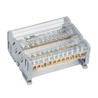 Blokas paskirstymo 4 polių 2x35 + 2x25 + 7x6mm2 100A MAB125A-11 - MOREK