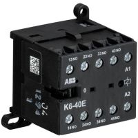 Relė kontaktorinė tarpinė 4no 24V AC K6-40E-01 - ABB
