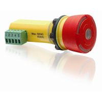 Mygtukas avarinis STOP saugos Inca 1 Tina - ABB