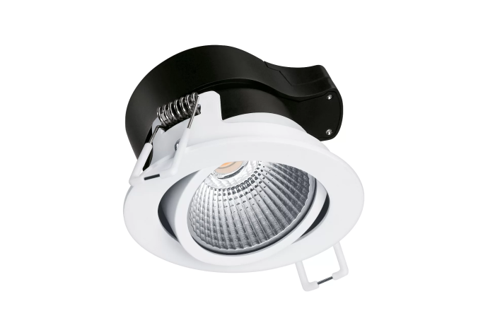 Šviestuvas į/l LED 6W IP20 4000K 550lm baltas reguliuojamas DIM D-68mm H-55mm RS061B G2 LDNR LED5-36/840 PSR II WH Ledinaire Clear Accent - PHILIPS