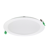 Šviestuvas į/l LED 17.5W IP20 3000/4000K 2000/2100lm D-218mm H-25mm baltos spalvos DN145B LED20S/830_840 PSU WH - PHILIPS