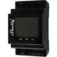 Valdiklis 32A ant DIN bėgelio Wi-Fi/LAN/Bluetooth Shelly Pro Dual Cover PM - SHELLY