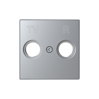 Dangtelis TV/R lizdui sidabrinės spalvos 8550 PL SKY Niessen - ABB