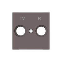 Dangtelis TV/R lizdui TAUPE spalvos 8550 TP SKY Niessen - ABB