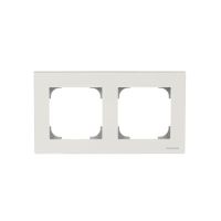 Rėmelis dvigubas baltos spalvos 8572 BL SKY Niessen - ABB