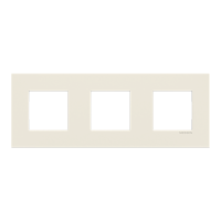 Rėmelis trigubas baltos spalvos N2273 BL Zenit S - ABB