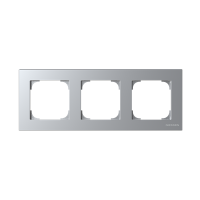 Rėmelis trigubas sidabrinės spalvos 8573 PL SKY Niessen - ABB