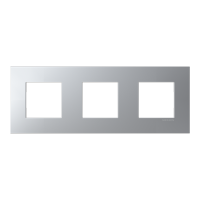 Rėmelis trigubas sidabrinės spalvos Z2273 PL Zenit S - ABB