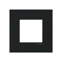 Rėmelis viengubas juodos matinės spalvos Z2271 NT Zenit S - ABB