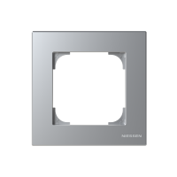 Rėmelis viengubas sidabrinės spalvos 8571 PL SKY Niessen - ABB