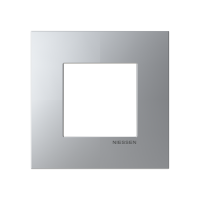 Rėmelis viengubas sidabrinės spalvos Z2271 PL Zenit S - ABB