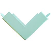 Kampas išorinis 40x60 PLFAE baltas RAL9010 - PROTEC