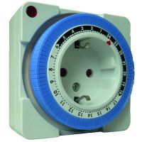 Laikrodis mechaninis paros SCHUKO 15min PSDUMT20 - PROTEC