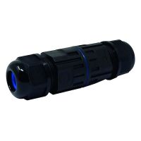 Mova sujungimo 3x0.75-2.5mm2 dviguba su gnybtais ir sandarikliais IP68 PMC3P - PROTEC