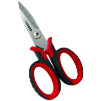 Žirklės elektriko L-140mm raudonai juodos PESBA Basic - PROTEC