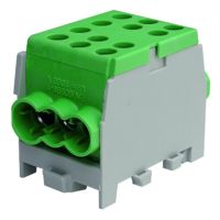 Gnybtas 35mm2 Cu/Al žalias 6 prijungimai (2x35/4x25) PHLAK3524GN - PROTEC