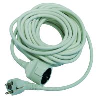 Ilgiklis 3m 1 lizdo su įžeminimu baltas PSVL 315-3 WS - PROTEC