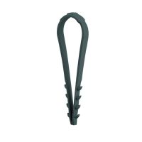 Laikiklis kabelio įkalamas D=8-28mm juodas PDKSSK 628 - PROTEC