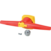 Rankena kirtikliui 14mm geltonai raudona K5DR/P - EATON