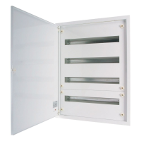 Skydelis p/t 132 modulių IP30 baltos durys BF-U-4/132-C - EATON