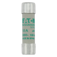 Saugiklis 10A 120kA 500V AC aM 10x38mm - EATON