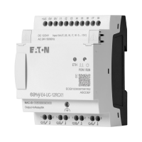 Relė programuojama 4 išėjimų 8DI 12/24V DC/24V AC EASY-E4-UC-12RCX1 - EATON