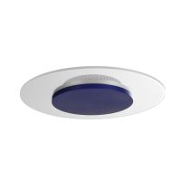 Šviestuvas v/t LED 12W 3000K 1500lm D-290mm H-42mm dimeriuojamas mėlynas ZANIAH - DEKO LIGHT
