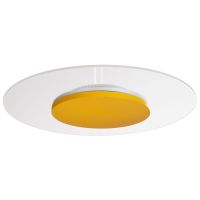 Šviestuvas v/t LED 24W 3000K 2560lm D-420mm H-46mm dimeriuojamas geltonas ZANIAH - DEKO LIGHT