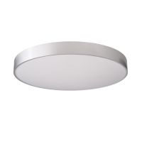 Šviestuvas v/t LED 65W 3000K/4000K 5500lm/5600lm D-600mm H-90mm dimeriuojamas sidabrinės spalvos šviečia aukštyn/žemyn MENKAR - DEKO LIGHT