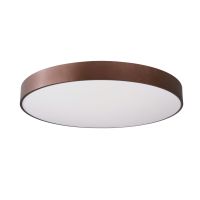 Šviestuvas v/t LED 65W 3000K/4000K 5500lm/5600lm D-600mm H-90mm dimeriuojamas kavos spalvos šviečia aukštyn/žemyn MENKAR - DEKO LIGHT