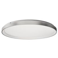 Šviestuvas v/t LED 60W 3000K/4000K 4800lm/4900lm D-780mm H-60mm dimeriuojamas sidabrinės spalvos MEROPE - DEKO LIGHT