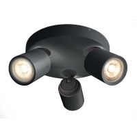 Šviestuvas v/t 3x50W GU10 D-65mm H-110mm juodas LIBRAE LINEAR III - DEKO LIGHT