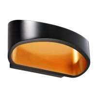 Šviestuvas v/t LED 5W 3000K 250lm 170x100mm H-80mm dimeriuojamas juodos spalvos šviečia aukštyn/žemyn BRA ACAMAR - DEKO LIGHT