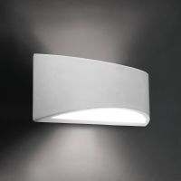 Šviestuvas v/t 1x80W R7S 78mm 300x95mm H-140mm gipsinis baltos spalvos dažomas šviečia aukštyn/žemyn BRA ARIANNA - DEKO LIGHT