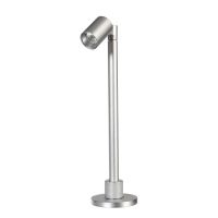 Šviestuvas stalinis LED 1W 350mA 3000K 100lm D-39mm H-150mm sidabrinės spalvos HERCULIS SMALL - DEKO LIGHT