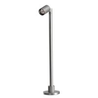 Šviestuvas stalinis LED 1W 350mA 3000K 100lm D-39mm H-250mm sidabrinės spalvos HERCULIS BIG - DEKO LIGHT