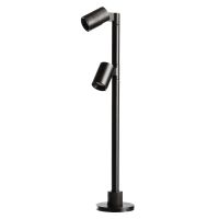 Šviestuvas stalinis LED 2W 350mA 4000K 195lm D-39mm H-200mm dvigubas juodos spalvos HERCULIS DOUBLE - DEKO LIGHT