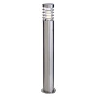 Stulpelis 1x11W E27 IP44 D-100mm H-1000mm sidabrinės spalvos ESTADA - DEKO LIGHT