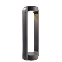 Stulpelis LED 12W IP65 3000K 650lm 152x121mm H-500mm tamsiai pilkos spalvos ANTLIAE - DEKO LIGHT
