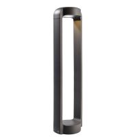 Stulpelis LED 12W IP65 3000K 650lm 152x121mm H-800mm tamsiai pilkos spalvos ANTLIAE - DEKO LIGHT