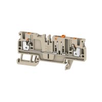 Gnybtas 2.5mm2 atjungiamas pilkas ant bėgelio ADT 2.5 2C - WEIDMULLER