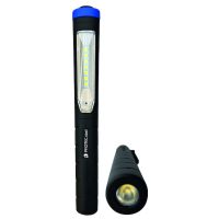 Žibintuvėlis nešiojamas LED 4.5/1.5W IP54 120lm/80lm įkraunamas 3.5val./5val. 3.7V/750mAh PPLAKKU - PROTEC