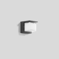 Šviestuvas v/t LED 4.3W IP65 3000K 240lm 120x120mm H-145mm grafito spalvos BRA - BEGA