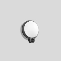 Šviestuvas v/t LED 9W IP65 3000K 838lm D-200mm H-75mm su judesio jutikliu grafito spalvos - BEGA