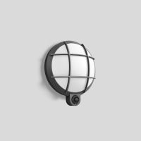 Šviestuvas v/t LED 15.7W IP65 3000K 1158lm D-260mm H-90mm su judesio jutikliu grafito spalvos - BEGA