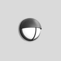 Šviestuvas v/t LED 4.9W IP65 3000K 298lm D-200mm H-100mm grafito spalvos BRA - BEGA