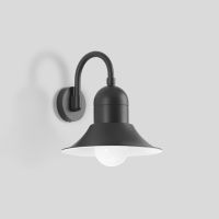 Šviestuvas v/t 1xE27 IP44 320x380mm H-345mm grafito spalvos BRA - BEGA