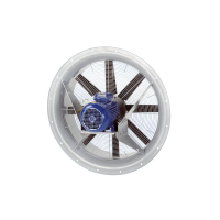 Ventiliatorius 1250mm trifazis 56000m3/val. 88 dB(A) 400V 3448W IP55 DAS 125/8 - MAICO