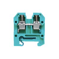 Gnybtas 4mm2 mėlynas ant bėgelio AKZ 4 BL- WEIDMULLER